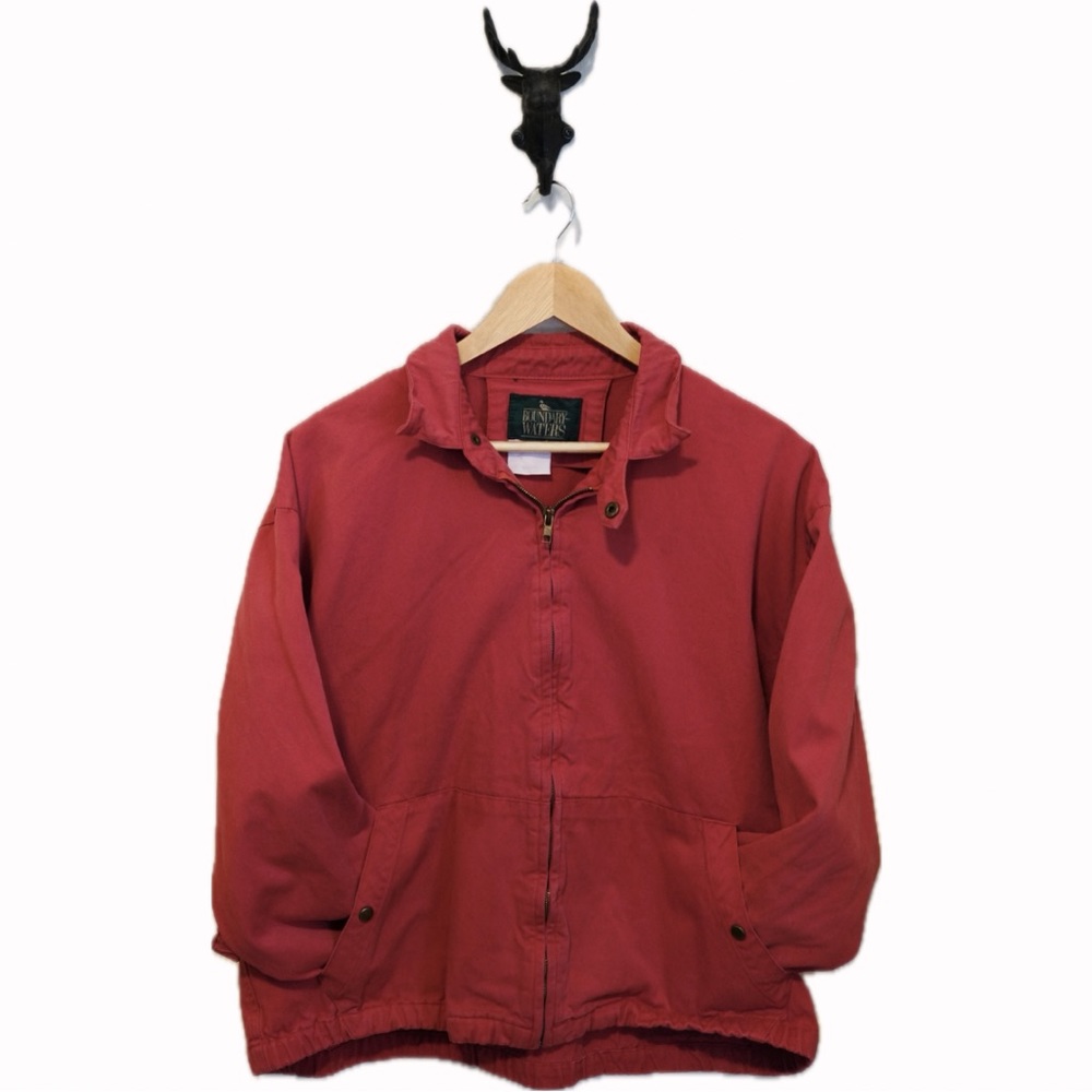 Vintage Boundary Waters red light jacket